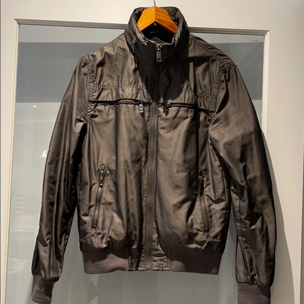 Zara Man Sports Jacket with Stowable Hood